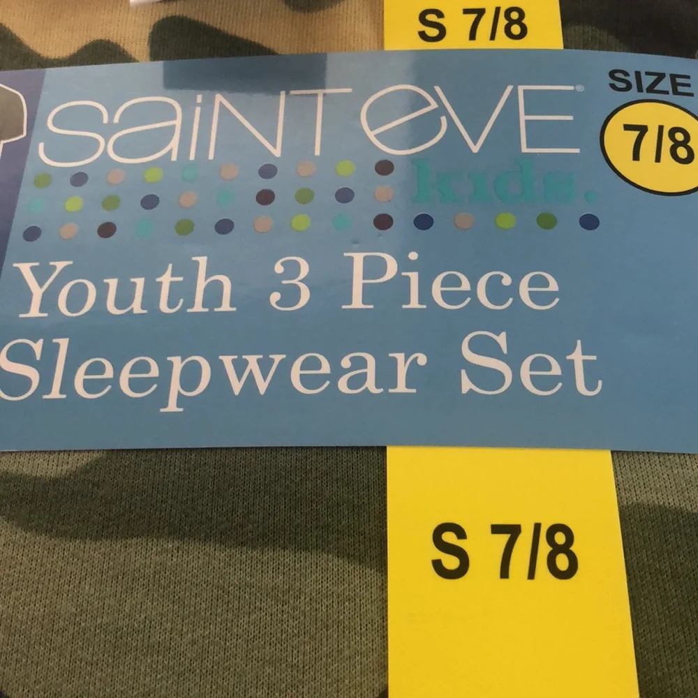 SAINT EVE 3 PIECE SLEEPWEAR SET